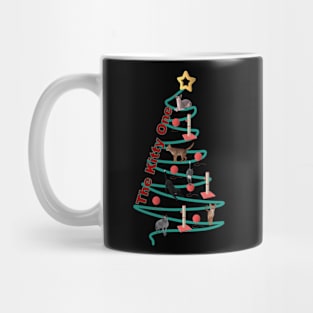 Kitty Cat Xmas Tree Mug